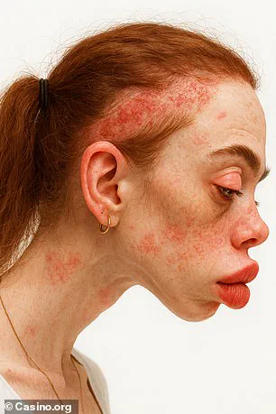 Experts Predict Grotesque 2050 Influencer Model 'Ava' With Patchy Skin and Witch Chin