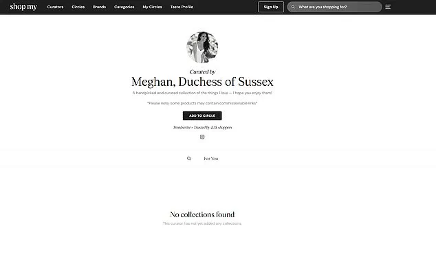 Meghan Markle's Online Retail Venture Abruptly Dismantled Amid Insiders' Claims of Calculated Retreat