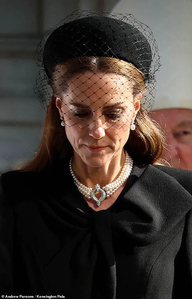 A Royal Tribute: The Princess of Wales Honors the Late Queen's Legacy at the Duchess of Kent's Funeral