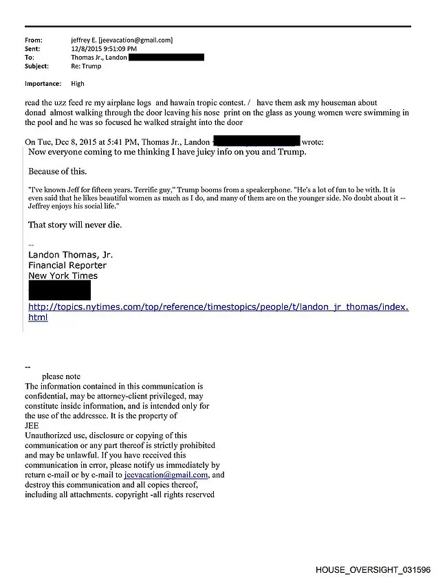 Government Disclosure of Epstein Emails Reveals Need for Stronger Oversight Measures