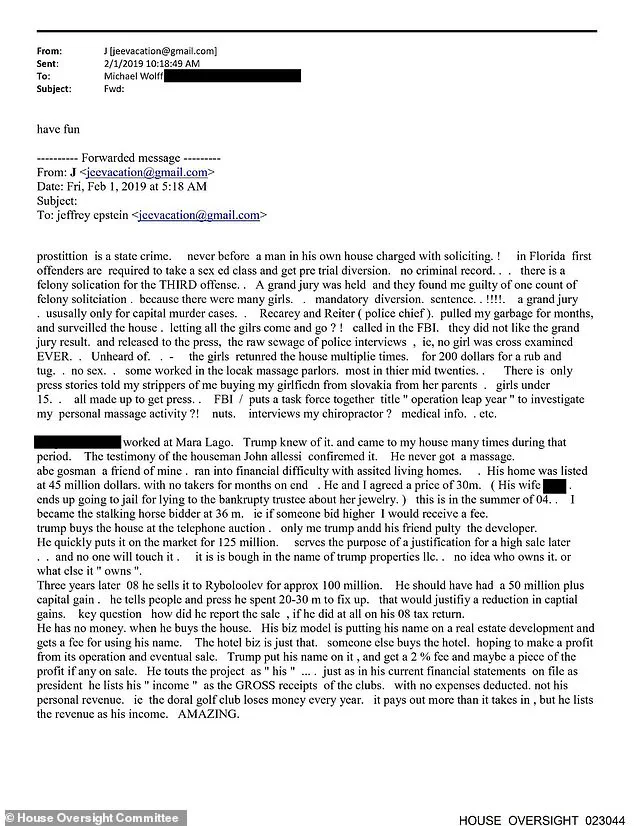 Government Disclosure of Epstein Emails Reveals Need for Stronger Oversight Measures
