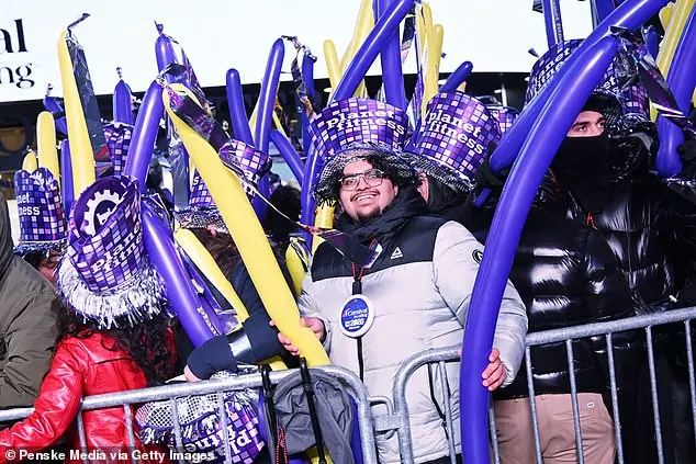Thousands Gather in Times Square for New Year's Eve Ball Drop Amid Chilly Conditions