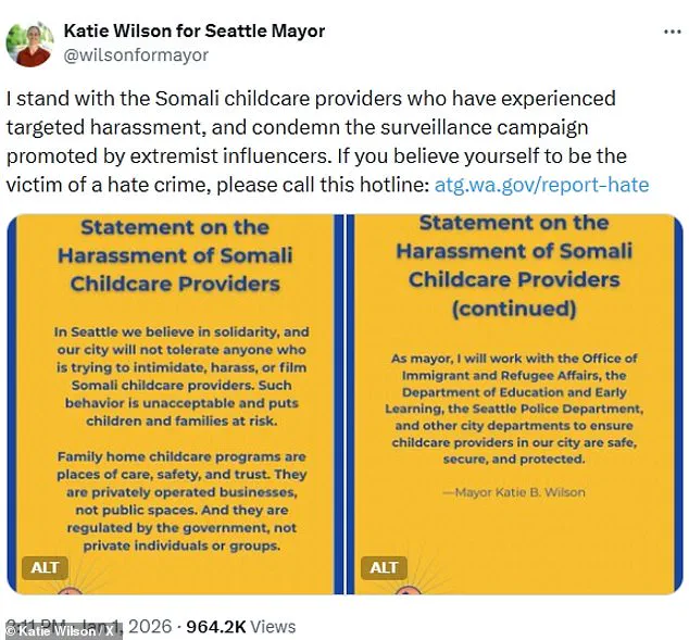 Seattle's Socialist Mayor Confronts Trump's Remarks While Pledging Community Support