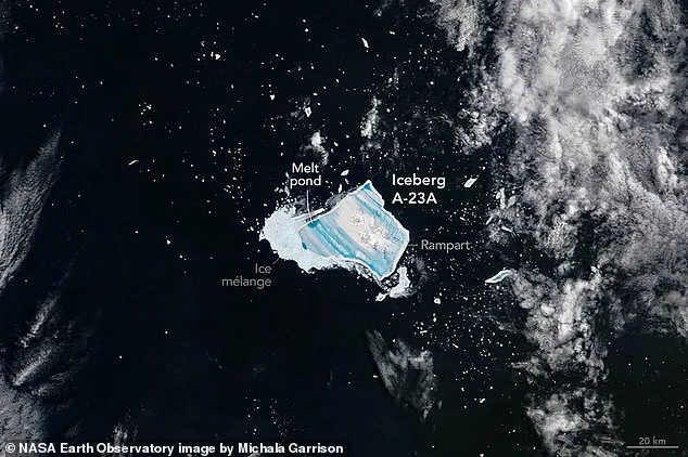 The World's Largest Iceberg Turns Bright Blue, Signaling Imminent Collapse: 'This Is a Clear Indicator of Rapid Deterioration,' Says Researcher