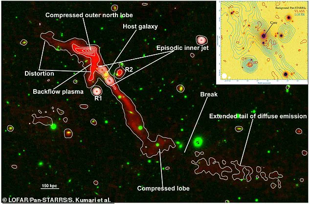 Astronomers Witness 100-Million-Year-Old Black Hole 'Eruption' Reshaping a Galaxy
