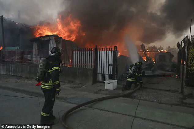 Chile wildfires: At least 18 killed, 50,000 evacuated as blazes destroy homes and displace communities