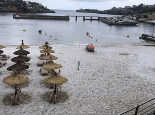 Malta’s Unprecedented Icy Deluge: Residents Describe ‘Surreal’ Chaos as Storm Leaves Streets Submerged in Ice and Hail