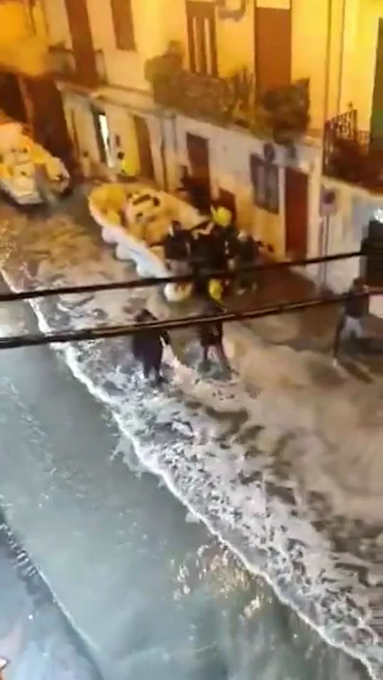 Sicily's Coastal Towns Face Devastating Storm as Emergency Services Battle Rising Waters