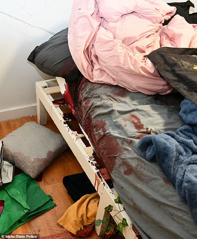 Previously Unseen Crime Scene Photos Reveal Bloodstains, Soaked Materials, and Signs of Struggle at Idaho Murders Home