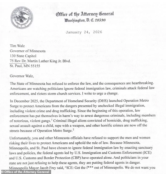 Minnesota Governor Pleads with Trump to Halt Federal Immigration Operations After Second Fatal Shooting