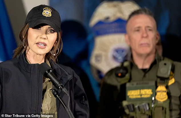 Kristi Noem's Approval Plummets to 33% Amid Deportation Crackdown and Nurse Shooting, Poll Reveals