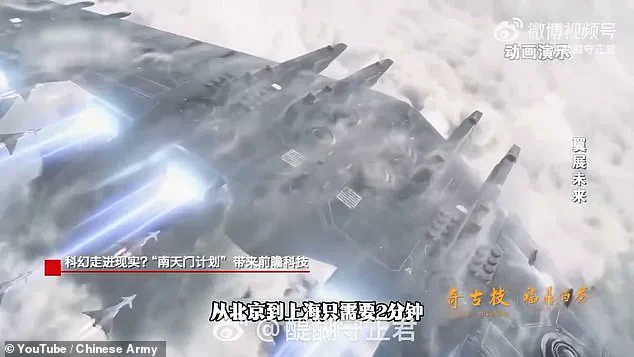 China Unveils Ambitious 'Star Wars'-Style Space Carrier Luanniao: World's Largest Warship to Deploy 88 Stealth Fighter Jets with Hypersonic Missiles
