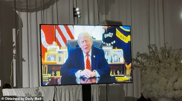 Trump's Heartfelt Speech at Campaign Advisor's Wedding Marks Contrast Between Celebration and Foreign Policy Scrutiny
