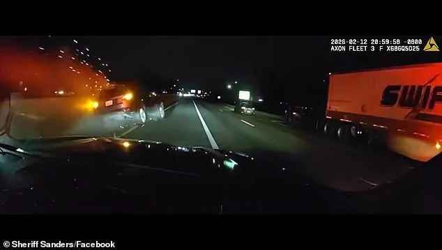 High-Speed Chase Erupts After Drunk Driver Refuses Traffic Stop, Sheriff's Deputy Pursues in Tense Standoff on I-5