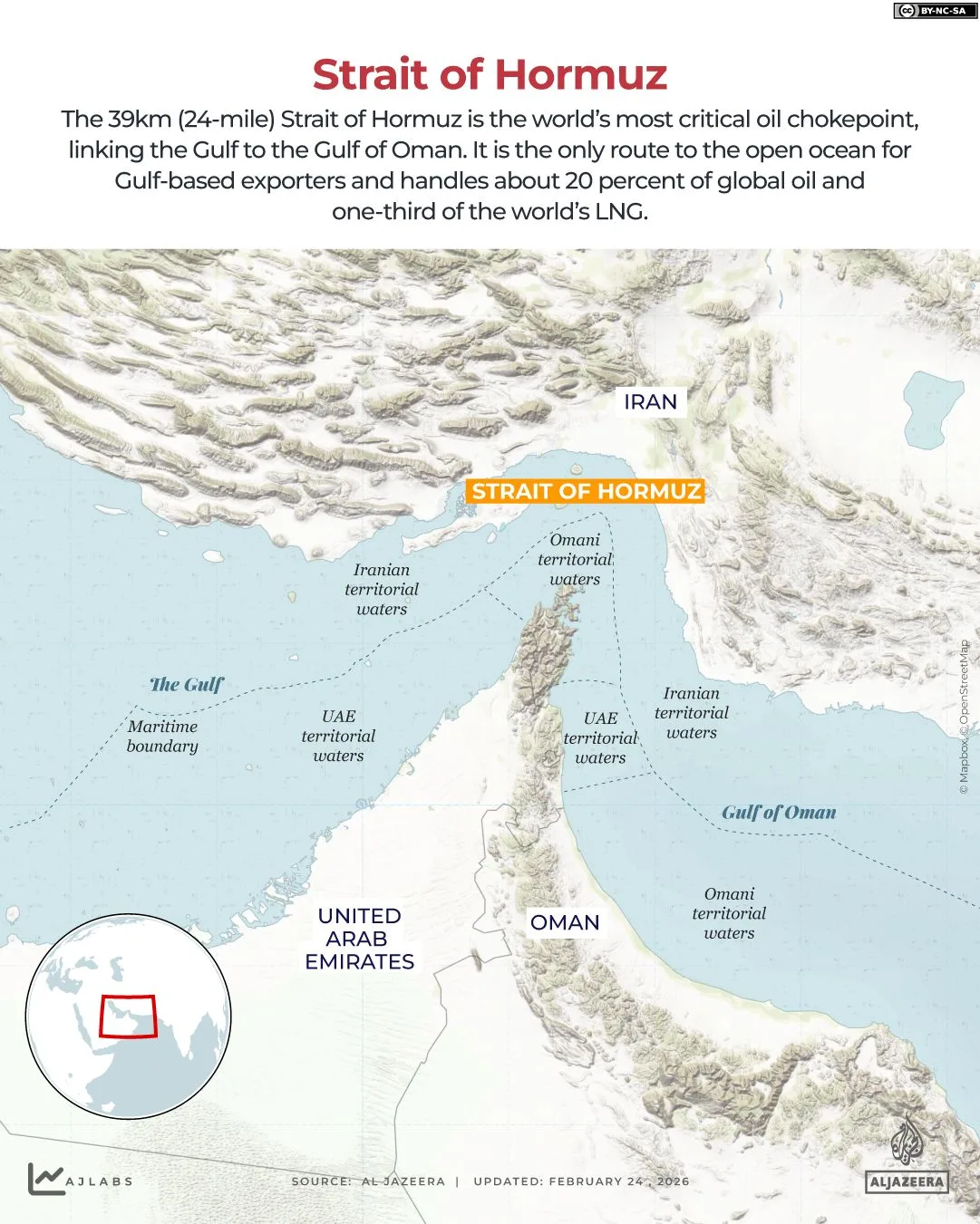 Iran Claims Full Control of Strategic Strait of Hormuz Amid Escalating Tensions with US and Israel