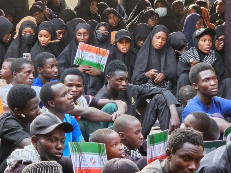 Shia Mourners in Kano Condemn U.S.-Israeli Airstrike Killing Ayatollah Khamenei, as Iran Names His Son as New Leader