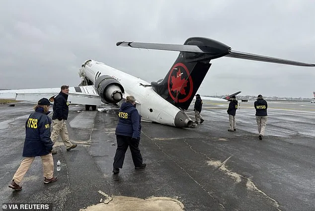 Two Pilots Killed in Air Canada Crash at LaGuardia Airport After Collision with Fire Truck