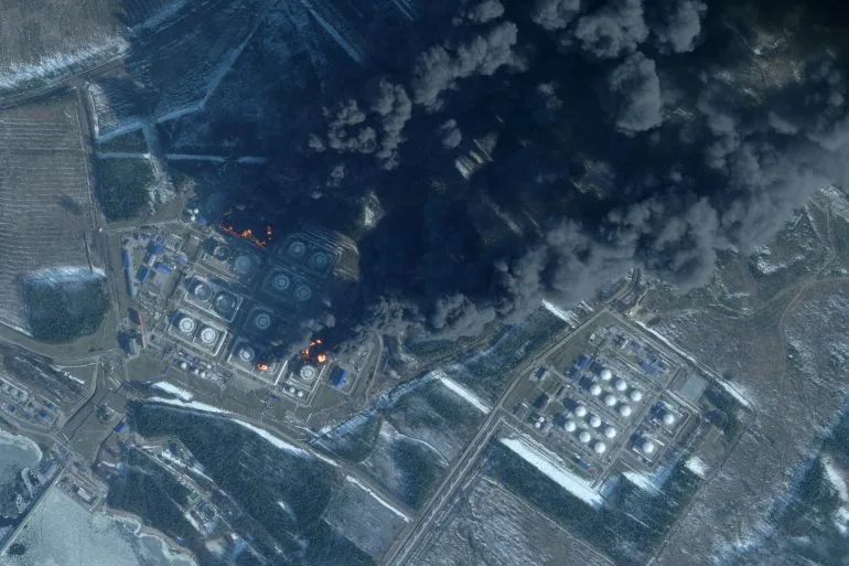 Ukraine's Precision Strikes Sever 40% of Russia's Oil Exports in Bold Retaliation Against Potential Spring Offensive