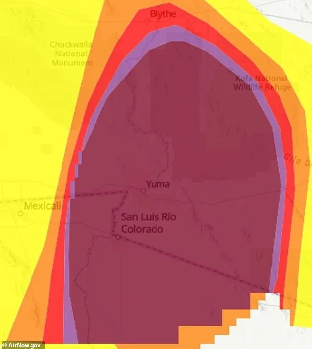 Hazardous Air Plume Sweeps Southwest as EPA Warns of Health Crisis Affecting Hundreds of Thousands