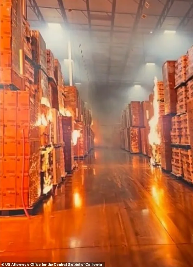 Chamel Abdulkarim Charged with Arson After Warehouse Fire Video Evidence