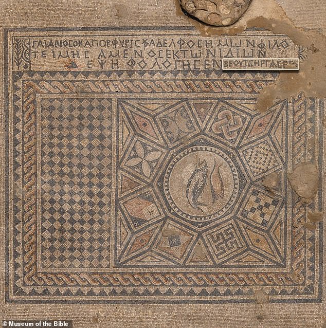 Ancient mosaic inscription reveals early Roman centurion supported Jesus as God.