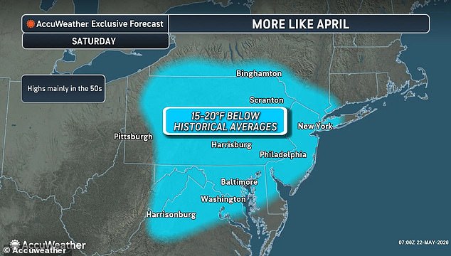 Memorial Day Weekend Flash Floods Threaten Texas as Temperatures Plummet