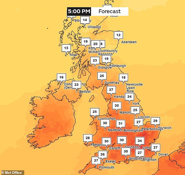 UK scientists warn heatwaves will intensify as summer temperatures soar.