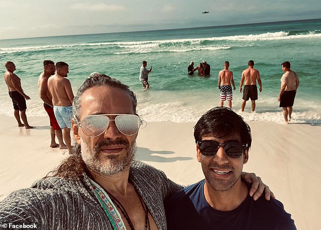 Wealthy Florida residents quietly doubt Russell Brand's religious conversion.